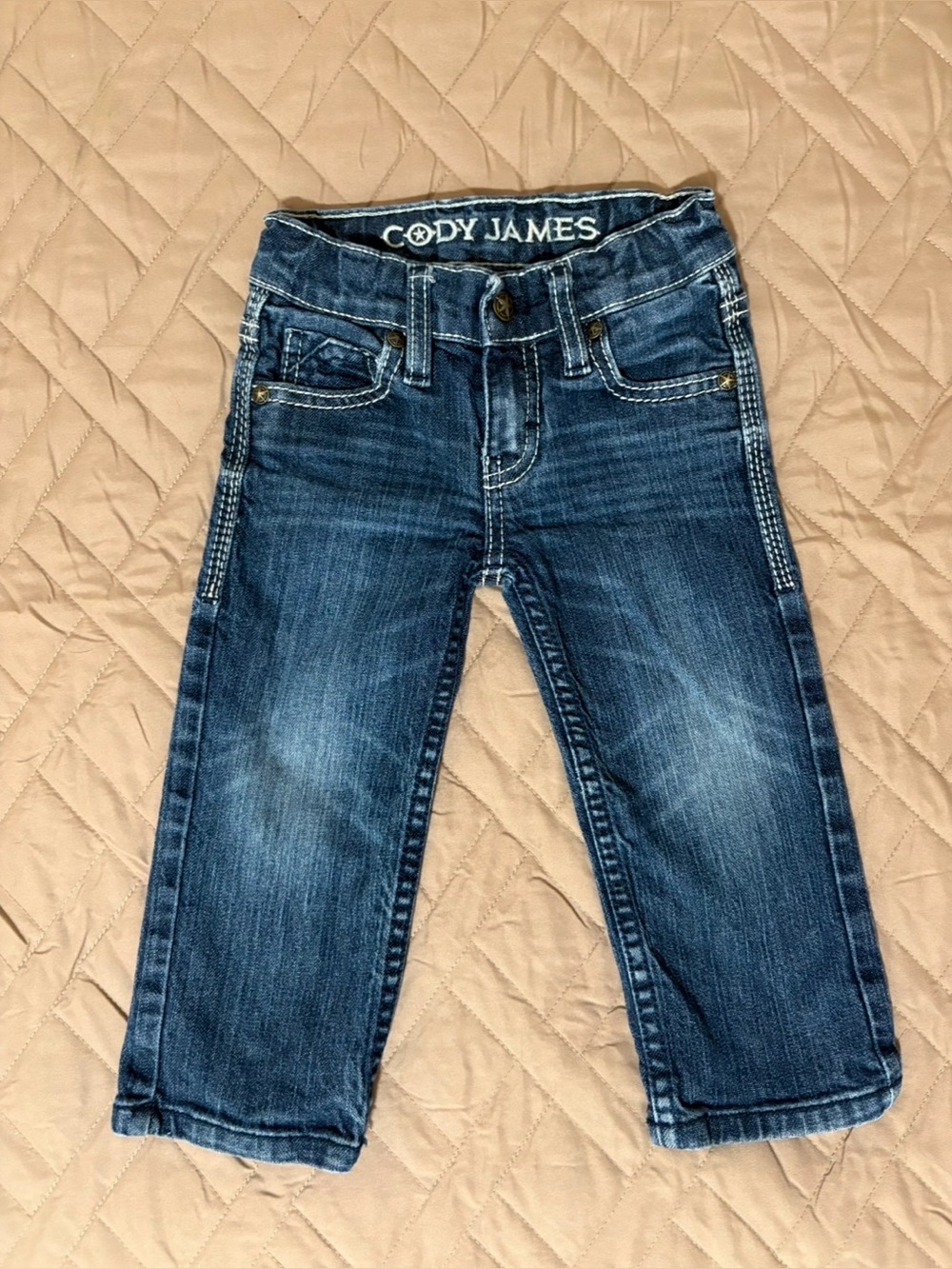Cody James Denim Blue Jeans 2T Toddler Dark Blue